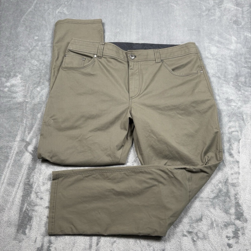 Kuhl Rydr Lite Pants 40x32 Olive Klassik Outdoor Hiking Gorpcore Stretch Chino